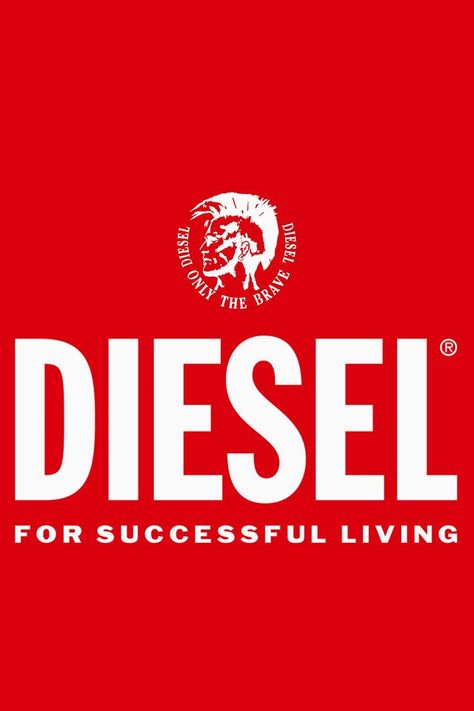 Race Logos, Diesel Brand, Diesel Logo, Diesel Living, Football Casuals, Diesel Store, Diesel Industry, Fashion Logo Branding, Tshirt Printing Design