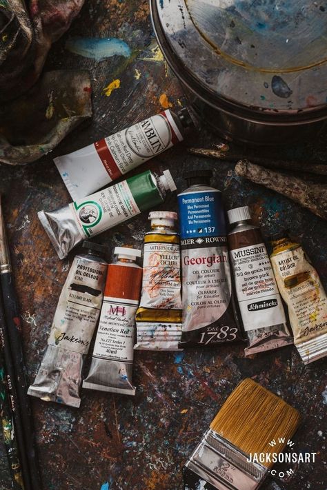 Cadmium Yellow, Oil Paint Set, Paint Photography, Paint Thinner, Paint Tubes, Yellow Tone, Pallet Painting, Artist Aesthetic, Dry Oil