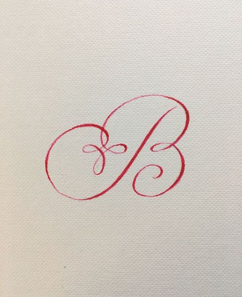 Capital B Calligraphy, Lettering &, B Calligraphy Letter, T Calligraphy Letter, Letter T Calligraphy, Q Calligraphy, Calligraphy B, B Tattoos, Cursive Monogram