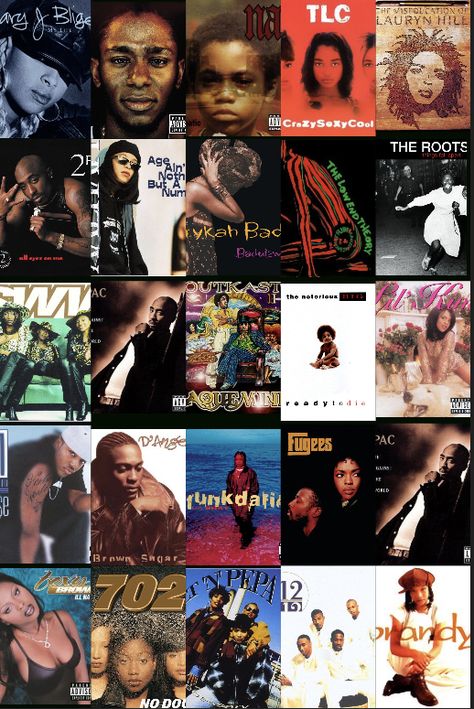 90s R B Wallpaper, Neo Soul Albums, 90s Black Women Aesthetic Wallpaper, 90s Room Aesthetic Hip Hop, 2000s R&b Aesthetic Wallpaper, Neo Soul Room, Album Covers Aesthetic On Wall, 90s Room Aesthetic R&b, Neo Soul Aesthetic Wallpaper