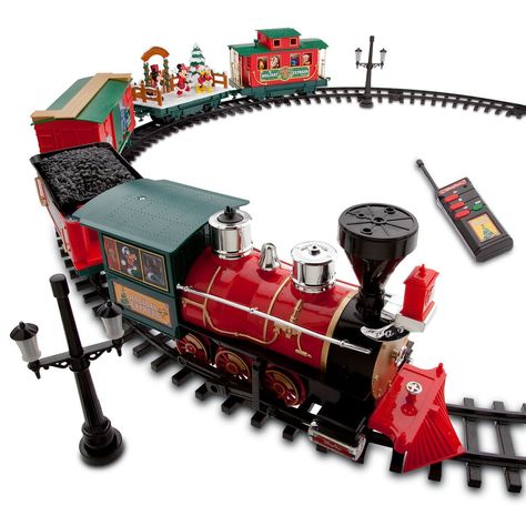 Product Image of Disney Parks Holiday Train Set # 1 Christmas Tree Train Set, Christmas Tree Train, Christmas Train Set, Train Christmas, Disney Christmas Tree, Holiday Train, Toy Trains Set, Train Gifts, Disney Home Decor