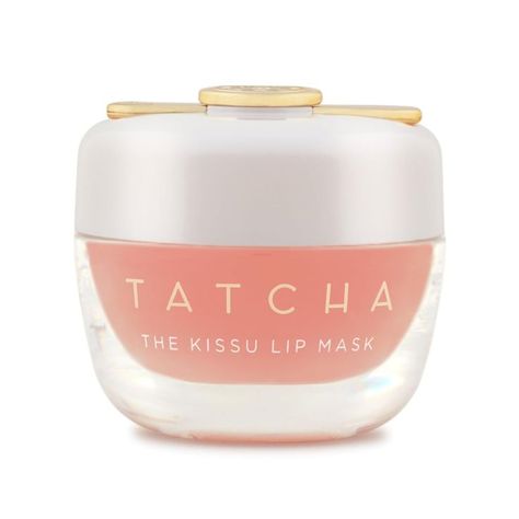 Tatcha Kissu Lip Mask | Overnight Lip Scrub Exfoliator to Plump and Hydrate Lips, 9.0 G | 0.32 oz Tatcha Lip Mask, Kissu Lip Mask, Diy Lip Mask, Diy Lips, Lash Serum, Skin Care Steps, Lip Sleeping Mask, 16th Birthday Gifts, Lip Hydration