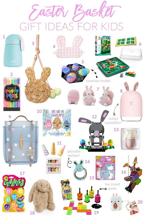 Toddler Girl Easter Basket, Easter Gift Ideas For Kids, Easter Basket Gift Ideas, Toddler Easter Gifts, Basket Gift Ideas, Easter Gift Ideas, Girls Easter Basket, Holiday Baskets, Easter Baskets For Toddlers