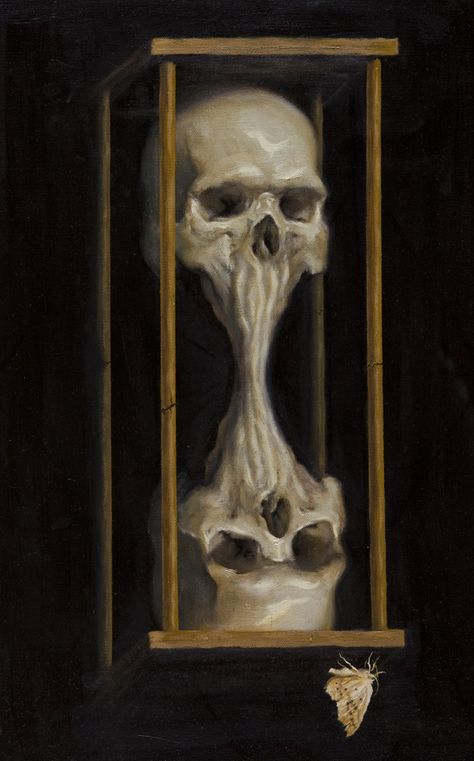 SPOOKY Arte Obscura, Human Skull, Arte Inspo, A Level Art, Creepy Art, Caravaggio, Ethereal Art, Arte Horror, 영감을 주는 캐릭터