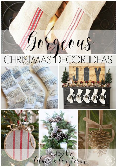 Gorgeous Christmas decor ideas Easy Burlap Wreath, Xmas Projects, Best Christmas Recipes, Christmas Decor Inspiration, Party Projects, Handmade Christmas Decorations, Gorgeous Christmas, Christmas Decor Ideas, Holiday Projects