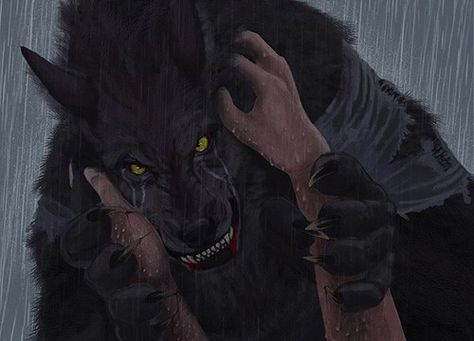 Werewolf Inspiration, Torn Clothing, Werewolf Drawing, Werewolf Aesthetic, Sharp Claws, Werewolf Art, Wolf Love, Mythical Creatures Art, A Wolf