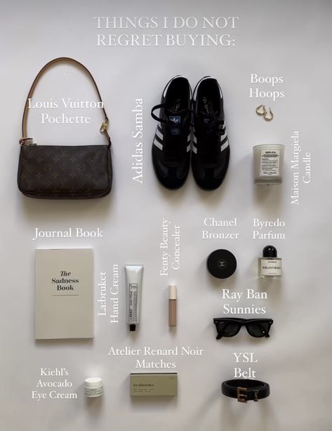 Avocado Eye Cream, Work Purse, Louis Vuitton Pochette, Fenty Beauty, Adidas Samba, Eye Cream, Hand Cream, Bronzer, Book Journal