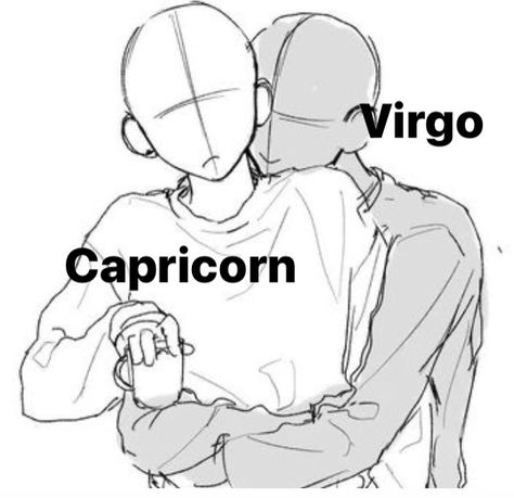 Virgo X Capricorn Fanart, Virgo Ships, Capricorn X Virgo, Virgo And Capricorn Relationship, Virgo X Capricorn, Capricorn Relationships, Virgo Relationships, Capricorn Personality, True Interesting Facts