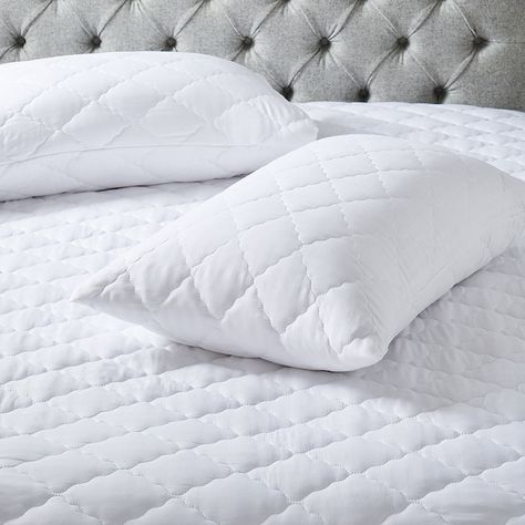 Pillow Protector, Mattress Toppers, White Company, Mattress Topper, The White Company, Mattress Protector, Standard Pillow, The White, Mattress