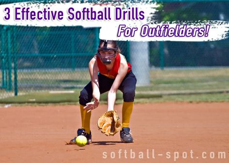 In today's video blog post, we are talking about softball drills to develop more effective outfielders, including 2 Ball, Barehand, & the Gap Communication! Baseball Hitting Drills, Softball Workouts, Youth Softball, Softball Drills, Baseball Drills, Baseball Hitting, Softball Training, Fly Ball, Softball Coach