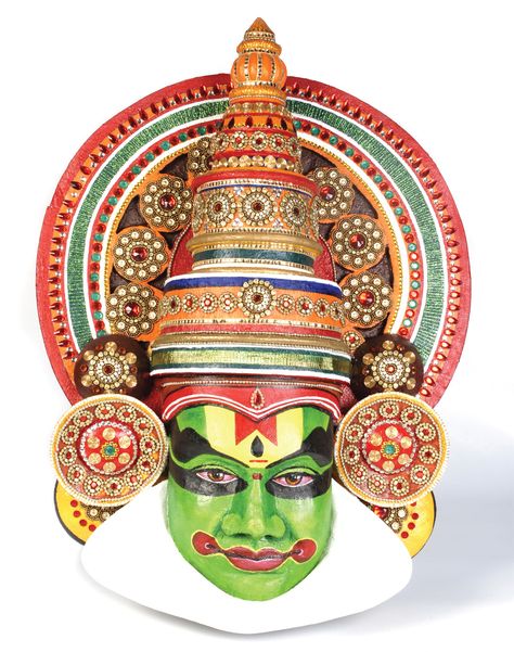 Kathakali Mask, Kathakali Face, Worli Painting, Mythology Paintings, Butterfly Art Drawing, Kalamkari Painting, Kerala Mural Painting, Face Portrait, Madhubani Art