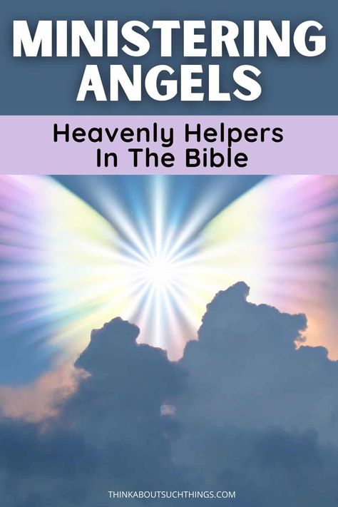 Have you ever wondered what ministering angels are? The Bible talks a lot about angels, but it also mentions ministering spirits. These angels are here to help us. Take this Bible study and learn more about angels. Ministering Angels, Angels In The Bible, Celestial Beings, Bible Resources, Angels Among Us, Sunday School, Awe Inspiring, New Age, The Bible