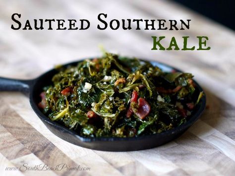 Best Country Cooking Recipes - Sauteed Southern Kale - Easy Recipes for Country Food Like Chicken Fried Steak, Fried Green Tomatoes, Southern Gravy, Breads and Biscuits, Casseroles and More - Breakfast, Lunch and Dinner Recipe Ideas for Families and Feeding A Crowd - Step by Step Instructions for Making Homestyle Dips, Snacks, Desserts #recipes Slow Cooker Collard Greens, Greens With Bacon, Collard Greens With Bacon, Cooks Country Recipes, Collard Greens Recipe, Country Recipes, Kale Recipes, Comfort Food Southern, Country Cooking