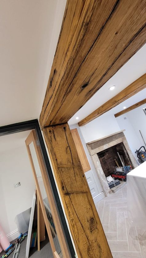 Imitation Oak Beams | Faux Oak Beams | Oak Beams Oak Beams, Faux Wood Beams, Faux Beams, Timber Beams, Steel Beams, Exposed Wood, Wood Beams, Ceiling Beams, Low Ceiling