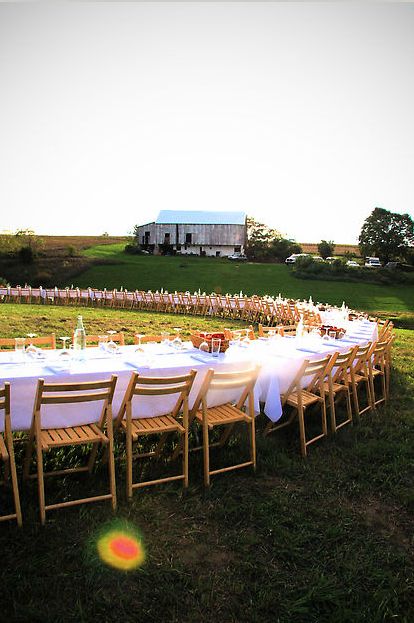 beautiful Dance Floors, Outdoor Dinner, Wedding Outdoor, Table Set Up, Open Field, Long Table, Here Comes The Bride, Dance Floor, Decoration Table