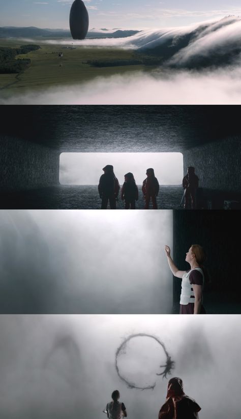 Arrival Movie Cinematography, Best Cinematic Shots, Dennis Villeneuve Cinematography, Arrival Cinematography, Denis Villeneuve Cinematography, Movie Frames Cinematography, Movie Shots Cinematography, Movie Cinematography, Film Composition