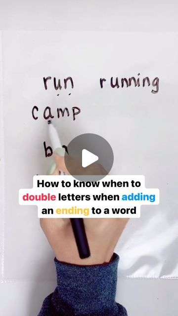 Heidi | Science of Reading Simplified on Instagram: "Umm… why didn’t anyone tell me this sooner?

Many of you have probably heard of the 1-1-1 rule. The rule is if the word has 1 syllable, 1 vowel, and it ends in 1 consonant, you double the final consonant before you add ING, ED, ER, & EST. This is helpful to know but can be a little complicated for kids to remember.

So when we were working with my son on doubling letters recently, I remembered seeing this jingle from @braintrusttutors💜 So we have been using this and it’s so helpful!

While no jingles or patterns are 100%, this does work most of the time so I have found it helpful to teach. I hope you find it helpful as well!

  #SoR  #firstgrade #firstgradeteacher #scienceofreading #teachingideas #readingfoundations #iteachsecond #teach Grammar Hacks, Reading Simplified, Doubling Rule, Structured Literacy, Double Letters, Proper English, Kids Notes, Spelling Rules, Science Of Reading