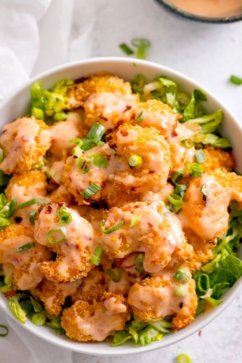 Bang Bang Shrimp - Nicky's Kitchen Sanctuary Kitchen Sanctuary, Bang Bang Sauce, Best Shrimp Recipes, Raw Prawns, Prawn Dishes, King Prawns, Prawn Salad, Bang Bang Shrimp, Crispy Shrimp