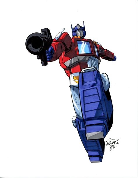 Scott Dalrymple Transformers, Optimus Prime Cartoon, Optimus Prime Drawing, 80s Cartoon Costumes, Transformers G1 Optimus Prime, Transformers Victory, G1 Optimus Prime, Optimus Prime G1, Scott Dalrymple