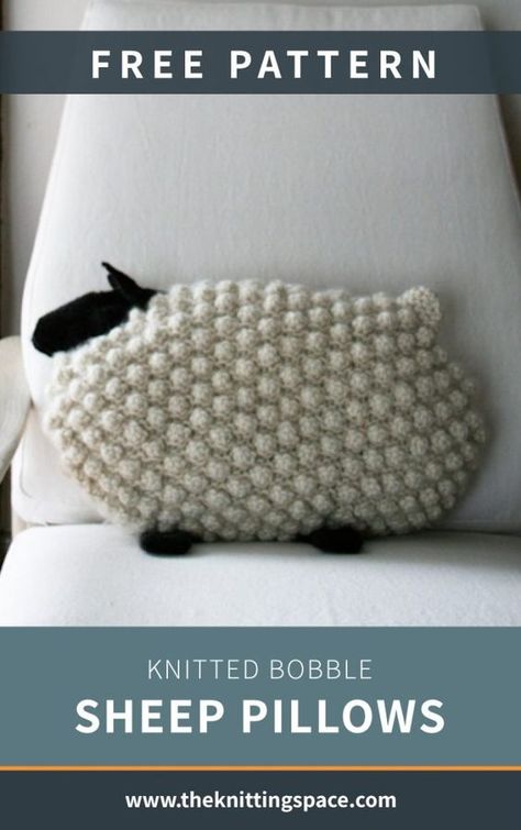 Knitted Sheep, Sheep Pillow, Knitting Space, Knitting Hacks, Baby Hat Knitting Pattern, Minimalist Nursery, Dishcloth Knitting Patterns, Diy Wedding Gifts, Knitting Tips