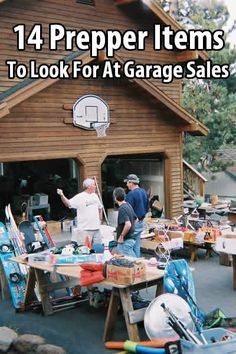 Prepping doesn't have to cost a lot of money when you know how to look for bargains. Garage sales are a great place to scoop up items you might need. Prepper Items, Survival Prep, Survival Preparedness, Emergency Prepardness, Doomsday Prepping, Winter Survival, Emergency Preparation, Apocalypse Survival, Prepper Survival