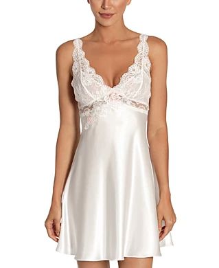 Bridal Slip Dress, Night Gown Lingerie, Chemise Nightgown, Bridal Nightwear, Honeymoon Lingerie, Dress Night, Satin Sleepwear, Flare Mini Dress, Pretty Lingerie