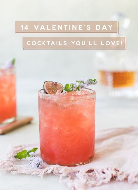 Gin Valentines Cocktail, Valentine Cocktail Party, Pink Valentines Cocktails, Valentines Cocktails Vodka, Valentines Day Margarita, Valentines Margaritas, Valentine’s Day Cocktail Recipes, Galentines Party Drinks, Valentine’s Day Drinks Alcoholic