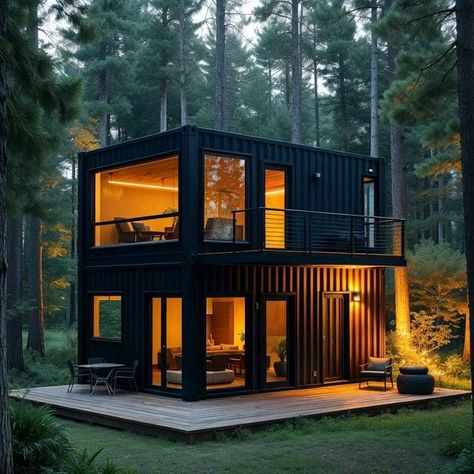 Container Home Made Easy Container Modern House, Two Story Shipping Container Homes, Shipping Container Tiny Homes, Shipping Container Home Interior, Container Home Interior, Unique Small House Plans, Design Consideration, Hut Ideas, Container Homes Cost