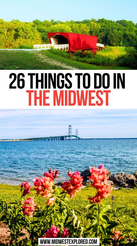 26 Things To Do In The Midwest Midwest Travel Destinations, Destination Vacation, Wildlife Travel, Ultimate Bucket List, Midwest Travel, Travel Bucket List Usa, Usa Travel Guide, Digital Services, Road Trippin