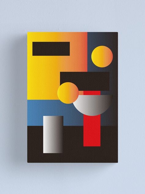 "Abstract modern 10" Canvas Print for Sale by rachelcqart | Redbubble Abstract Geometric Art Print, Geometric Abstract Art, Modern Geometric Art, Art Concepts, Abstract Digital Art, Abstract Geometric Art, Art Inspiration Painting, Typography Art, Wooden Art