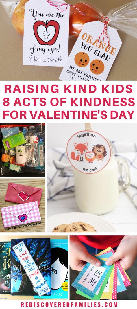 Here's 8 ideas for Valentine's Day to help your kids cultivate kindness. Includes free printables, simple projects, and crafts. Help your family spread some love and join our conspiracy of kindness with your kids. Valentines Activities, Kindness For Kids, Valentines Day History, Printables Ideas, Outreach Ministry, Family Bonding Activities, Love And Kindness, Valentine Activities, Valentine Crafts For Kids