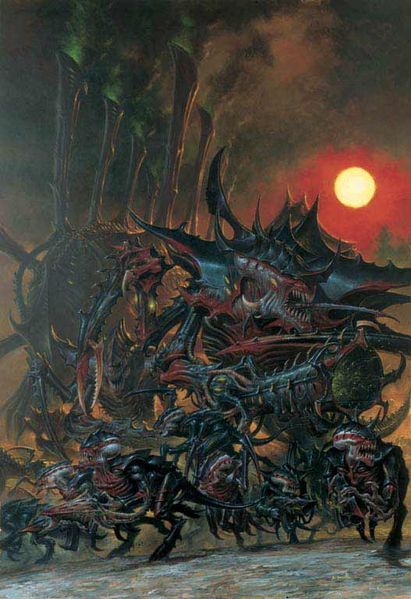 Hive Fleet Behemoth, Hive Fleet Leviathan, Alien Hive, Tyranid Warrior, Hive Tyrant, Tyranid Hive, Warhammer 40k Tyranids, Warhammer 40k Art, Warhammer Art