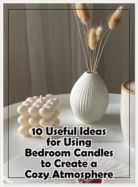 Transform your bedroom into a serene sanctuary with our guide on using bedroom candles. Discover 10 useful ideas that will elevate your space, from setting the mood for relaxation to enhancing your decor. Learn how to choose the perfect scents, arrange candles for maximum impact, and create a cozy atmosphere that invites tranquility and warmth. Illuminate your nights and indulge in the soothing ambiance that bedroom candles can bring. Romantic Candles Aesthetic, Bedroom Candles, Candles Aesthetic, Useful Ideas, Romantic Candles, Candle Aesthetic, Cozy Atmosphere, The Mood, Relaxation