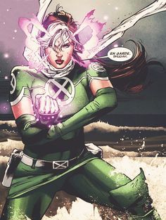 Rogue by Clay Mann Rogue Marvel, Rogue Costume, Rogue Comics, Polaris Marvel, Rogue Xmen, Gambit X Men, Marvel Rogue, Female Comic Characters, Rogue Gambit