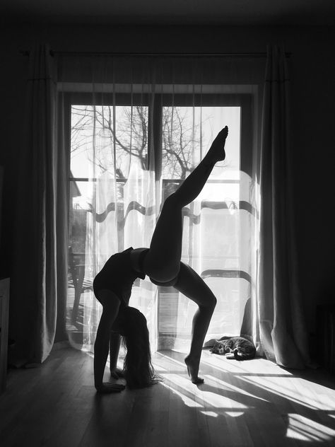 Yoga, Black And White, White, Black