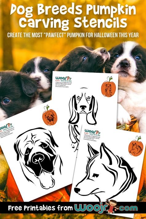 Dog Pumpkin Carving Stencil, Dog Pumpkin Stencil, Pumpkin Carving Ideas Dog, Dog Pumpkin Carving Ideas, Stencils For Pumpkin Carving, Dog Pumpkin Carving, Free Printable Pumpkin Carving Stencils, Disney Pumpkin Carving Templates, Pumpkin Carving Stencils Templates