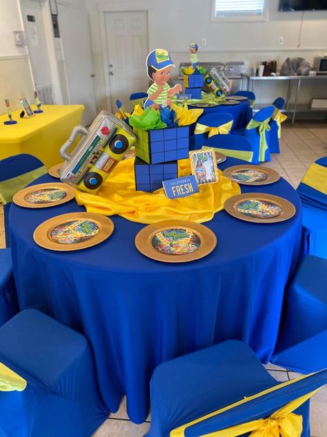 Fresh Prince Centerpiece Ideas, Fresh Prince Birthday Party Decorations, Fresh Prince Baby Shower Theme Boy, Fresh Prince Baby Shower Theme, Fresh Prince Birthday Party, Fresh Prince Baby Shower, Prince Birthday Decorations, Prince Baby Shower Centerpieces, Prince Baby Shower Theme