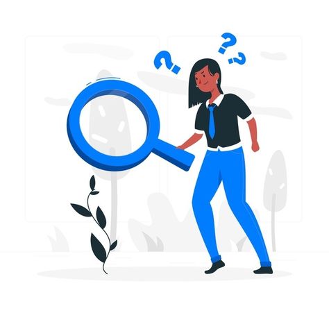 Curious concept illustration | Free Vector #Freepik #freevector #people #glass #magnifying-glass #magnifier Issues In Society, Pop Art Comic Girl, Animated Stories, Illustration People, Png Illustration, Values Education, Instagram Editing Apps, Disney Princess Fashion, One Piece Ace