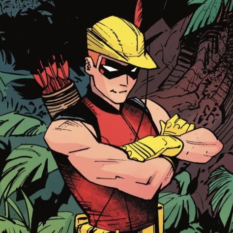 Roy Harper Young Justice, Roy Harper Icons, Roy Harper Dc, Red Arrow Dc, Arsenal Dc, Arrow Roy Harper, Arrow Comic, Batman Detective, Justice Society