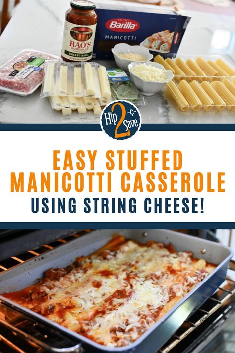 Recipes For Manicotti, Chicken Sausage Manicotti, Easy Sausage Manicotti Bake, Easy Cheese Manicotti, Oven Baked Manicotti, The Easiest Dump And Bake Pasta Dinner: String Cheese Manicotti, Crockpot Manicotti Lasagna, Mozzarella Stick Manicotti, Recipes Using Manicotti Noodles