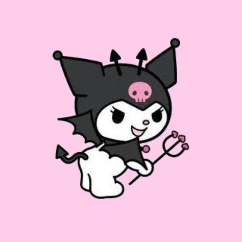 Evil Hello Kitty, Kuromi Icon, Hello Kitty Icons, Hello Kitty Tattoo, Kitty Tattoo, Trending Ideas, Cute Icons, Hello Kitty, Kitty