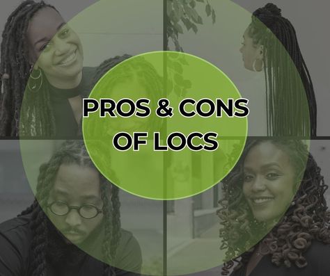 The decision to wear locs carries both great benefits and some serious drawbacks. For some, making the decision was easy. They found that the benefits far outweighed the drawbacks and they booked their appointment for their starter locs. However, for others, they are still on the fence as to whether locs are not just good for them and their hair but is it best for their lifestyle and who they are as a person. Check out the list of Pros and Cons of Locs! Products For Starter Locs, Alopecia Awareness, Hair Myth, Starter Locs, Hair Clinic, Hair Regimen, Hair Care Brands, Hair Breakage, The Fence