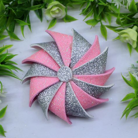 Glitter Foam Christmas Ornaments, Foam Ornaments, Foam Christmas Ornaments, Easy Diy Christmas Ornaments, Ornaments Diy Christmas, Easy Christmas Tree, Ornaments Making, Diy Christmas Crafts, Xmas Baubles