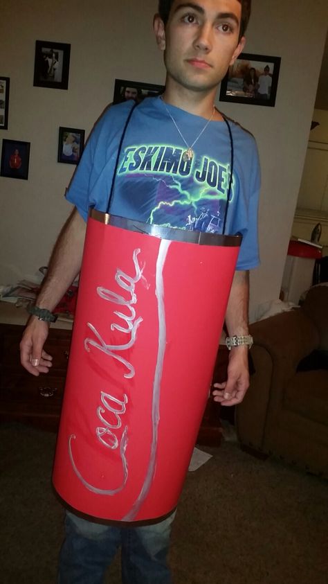 Here's the other side of the Coke can costume… gah, i'm a dummy, i shoulda put "Share a Coke with Kula", rather than one of my nicknames… Coke Can, Share A Coke, Coke Cans, The Other Side, Coca Cola, Canning, Halloween, Quick Saves