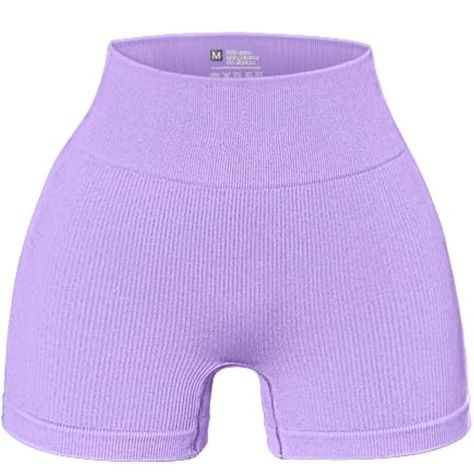 Oqq Women’s Purple Yoga Shorts New Without Tags Purple/ Lilac Smoke Free Pet Friendly Home Two Piece Workout Set, Workout Sets For Women, Purple Yoga, Workout Gear For Women, Neon Outfits, Two Piece Outfits, Set Outfits, Crop Top Casual, Crop Top Bra