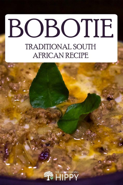 Bobotie Recipe, Recipes Using Ground Beef, Bunny Chow, African Recipes, South African Recipes, African Food, Slice Of Bread, Deep Dish, Casserole Dish