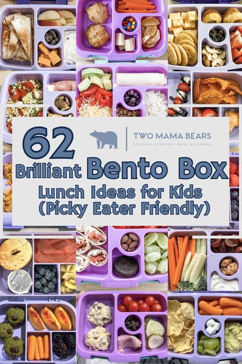 | Easy, healthy, and creative lunchbox ideas for kids of all ages. #bento #lunchbox #kidslunch https://whispers-in-the-wind.com/12-back-to-school-easy-lunch-ideas-for-kids/?toddler-lunch-ideas-30-easy-and-healthy-recipes Cold Lunch Ideas For Kids, Lunchbox Ideas For Kids, Bento Box Lunch Ideas, Box Lunch Ideas, Picky Eater Lunch, Bistro Box, Daycare Meals, Kids Lunch Box Meals, Toddler Lunch Box