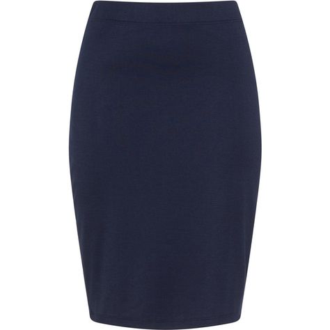 Zizzi Dark-Blue Plus Size Jersey pencil skirt (135 DKK) ❤ liked on Polyvore featuring skirts, plus size, high-waisted skirt, high waisted knee length skirt, high waisted skirt, dark blue skirt and pencil skirt Plus Size Pencil Skirt, Skirts Plus Size, Blue Pencil Skirt, Knee Length Pencil Skirt, Blue Skirts, Knee Length Skirts, Skirts Blue, Skirt Plus Size, Skirt Knee Length