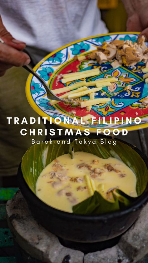 A TRADITIONAL FILIPINO CHRISTMAS FOOD called Puto Bumbong Pinoy Noche Buena Foods, Noche Buena Filipino Christmas Eve, Filipino Christmas Food Noche Buena, Pinoy Christmas Food, Filipino Christmas Food, Pinoy Christmas, Christmas Food List, Filipino Christmas Recipes, Food In The Philippines