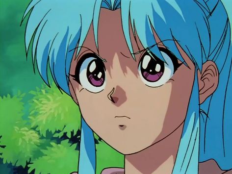 90s Anime Eyes, Botan Cosplay, Botan Yuyu Hakusho, Yu Yu Hakusho Botan, Botan Yu Yu Hakusho, 90s Anime Aesthetic, Yu Yu Hakusho Anime, Ugly Cat, Anime References